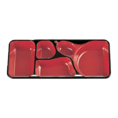 給食弁当容器 (洗浄タイプ) ABS漆器 あさひ松花堂 ABS-203-タカギ産業株式会社