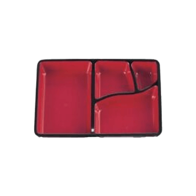 給食弁当容器 (洗浄タイプ) ABS漆器 ロマンBOX ABS-169-タカギ産業株式会社