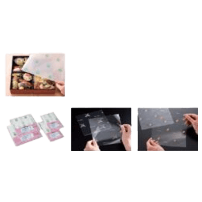 消耗品・副資材 衛生用品 お弁当用抗菌シート ワサガード抗菌シート-タカギ産業株式会社