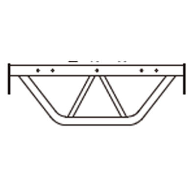 法面作業構台マルチアングル工法 マルチアングルトラスビーム-日綜産業株式会社
