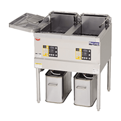 業務用 フライヤー 電気フライヤー MEF-13WE-キッチンテクノ株式会社
