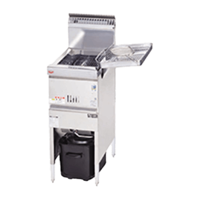 業務用 フライヤー ガスフライヤー MGF-C13K-キッチンテクノ株式会社