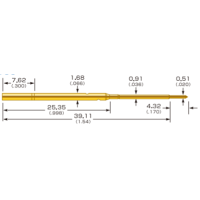 コンタクトプローブ POGO®シリーズ用可動型リセプタクル DER-100-日本エバレット・チャールス株式会社