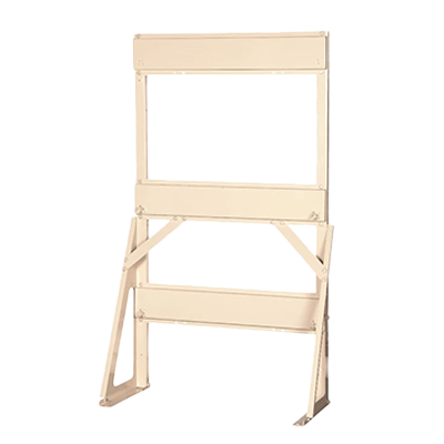 容器スタンド 50キロ容器2本用 アンカー固定タイプ HYSシリーズ HYS-50-株式会社ホクエイ