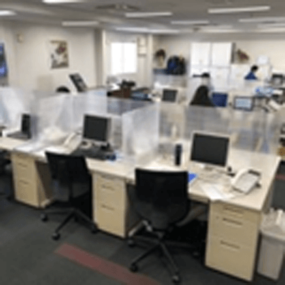 特殊梱包・梱包資材 飛沫感染防止パーテーション【ドゥ・ウォール】-株式会社福井洋樽製作所