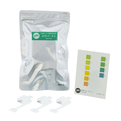軽くて小型な分析セット 簡易水質検査キット シンプルパック® pH5 48入 水素イオン濃度 pH5-柴田科学株式会社