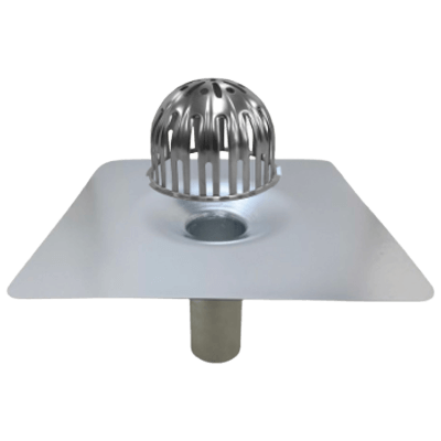 防水資材 アルミドレン ECOドレン (純アルミ製) タテ型φ60用セット-ライレイ株式会社