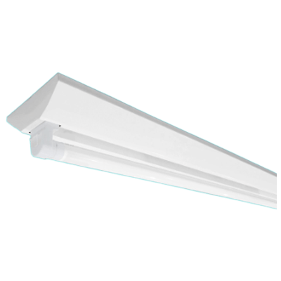 軽い力でガッチリ設置・取り外し簡単 直管LEDランプユニット照明器具 20W形1灯用-ライレイ株式会社