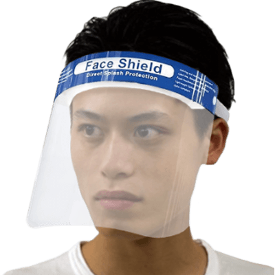 感染予防 フェイスシールド透明-ライレイ株式会社