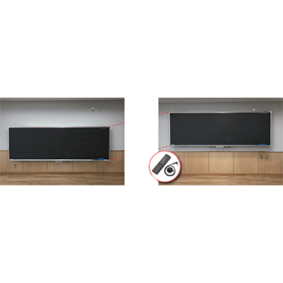 電動スライダー黒板／電動スライダーホワイトボード BE-株式会社オーエス