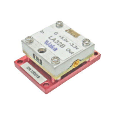 高周波部品 RFミニモジュール アンプ 28GHz帯 利得増幅器-株式会社ワカ製作所