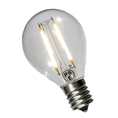 LED電球 ミニボール型LED電球 口金E17 (φ45×H74mm) MLA-J-LED1745-2CH-株式会社ELJEWEL