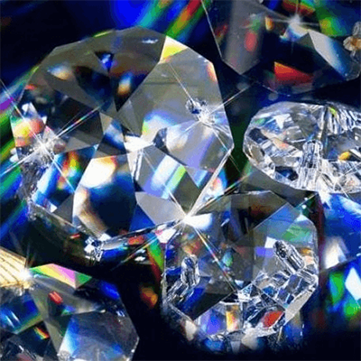 クリスタルパーツ ボタン型 (8角形 2穴) W14mm/W18mm/W20mm AS-1080-set-株式会社ELJEWEL