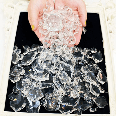 チャイニーズクリスタルパーツ 福袋 (6灯1台作れる分量) EL-pack6-株式会社ELJEWEL