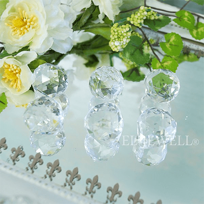 チャイニーズ・ボールクリスタルパーツ (ボール型) 6個入り bol-ch-1-株式会社ELJEWEL