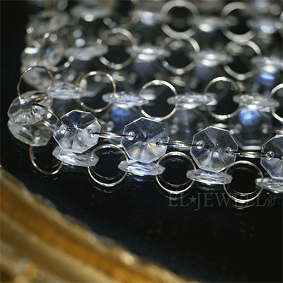 クリスタルカーテン アクリル製ラインパーツ クリア (100cm) CH-line-AC1-株式会社ELJEWEL