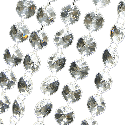 クリスタルカーテン アクリル製ラインパーツ (クリア) 180cm×4本セット HM-010463-株式会社ELJEWEL