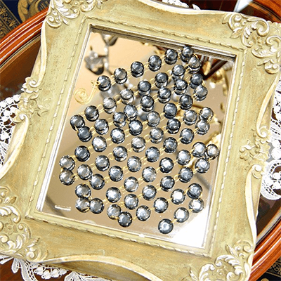 クリスタルカーテン アクリル製ラインパーツ ブラック (180cm) DL-ST-A51267P-株式会社ELJEWEL