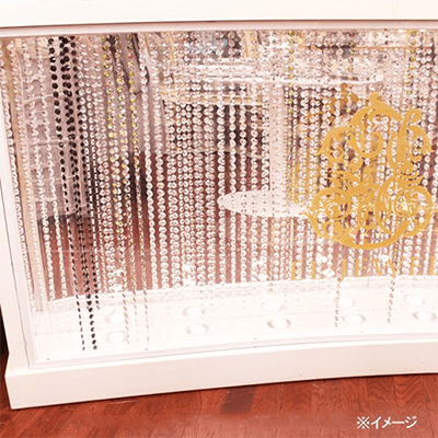 クリスタルカーテン アクリル製ラインカーテン CH-line-AC2-curtain-株式会社ELJEWEL