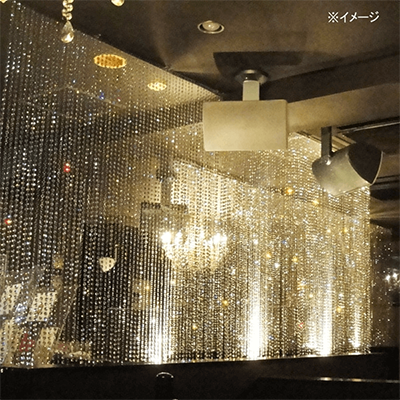 クリスタルカーテン チャイニーズクリスタルカーテン CH-line-curtain-株式会社ELJEWEL