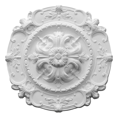 シャンデリアをよりエレガントに エレガンスシーリングメダリオン (Φ400×60mm) MS-EF102-株式会社ELJEWEL