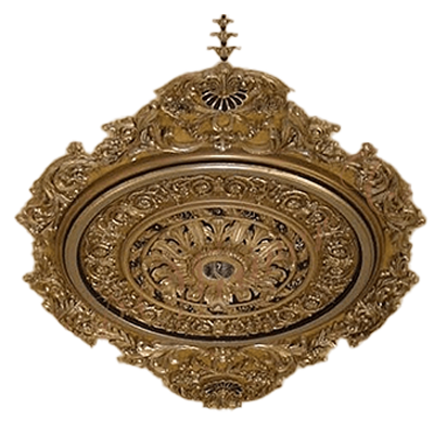 本物の宮殿スタイル アメリカ直輸入シーリングメダリオン (1,311mm×2,473mm) JPW-CCD7-株式会社ELJEWEL