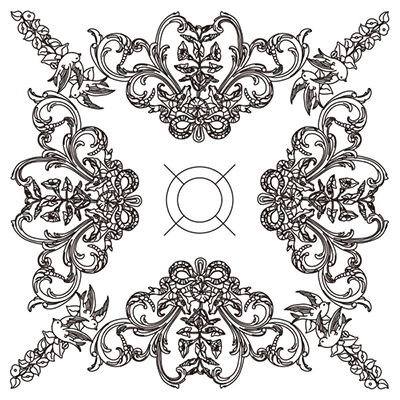 本物の宮殿スタイル アメリカ直輸入シーリングメダリオン (836mm×836mm) JPW-CCD1-株式会社ELJEWEL