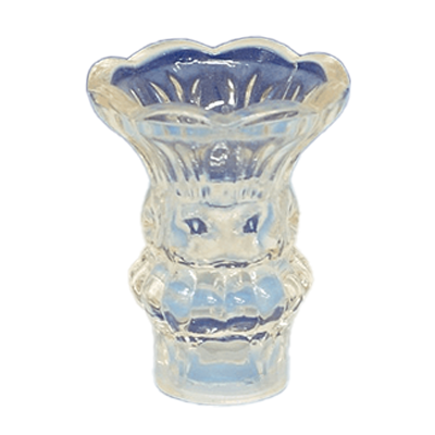 シャンデリア部材 ロウカン装飾 ガラス製ロウカンカバー (フラワー型) rokan-glassA-株式会社ELJEWEL