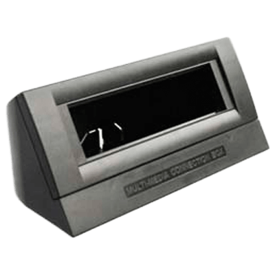 配線ボックス 卓上型AVボックスセット 3.5モジュールタイプ FA-3630P-BOXSET-D-株式会社ネットメカニズム