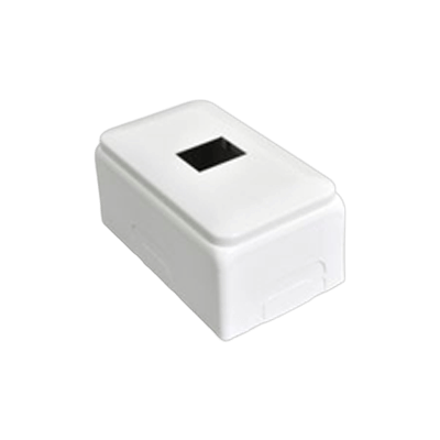 コンセントチップ用 露出配線ボックス (1口用および2口用)-株式会社ネットメカニズム