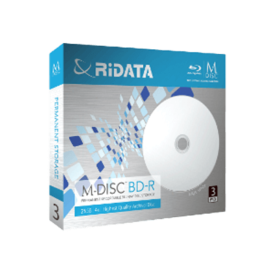 ディスクメディア M-DISC BD-R M-BDR25GB.PW3P-アールアイジャパン株式会社