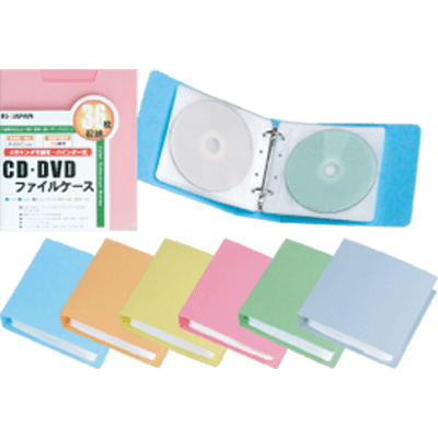 ディスク収納 Disc File バインダー式 36枚収納-アールアイジャパン株式会社