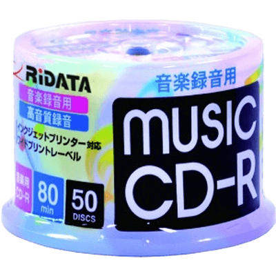 ディスクメディア CD-R For Audio CD-RMU80.50SP A-アールアイジャパン株式会社