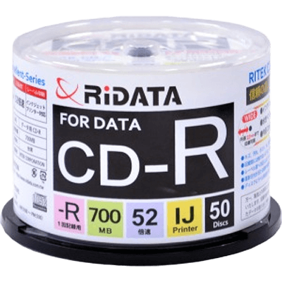 ディスクメディア CD-R For Data CD-R700EXWP.50RT C-アールアイジャパン株式会社