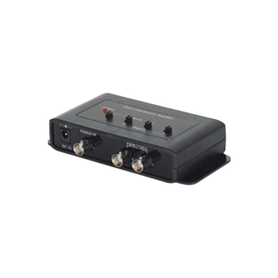 映像信号分配器 映像信号・音声信号分配器 1入力2出力映像分配器信号増幅機能付 (NTSC/PALのみ)-株式会社スリーディー