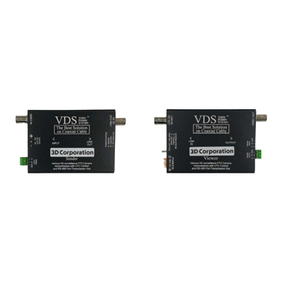 信号重畳ユニット 映像信号・電源・制御 同軸重畳ユニット アナログHD/CVBS映像・制御・電源伝送ユニット (送信・受信セット)-株式会社スリーディー