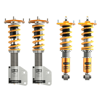 減衰力やスプリングレートをリセッティングしたスポーツサスペンションキット OHLINS DFV キット VAB-株式会社プローバ