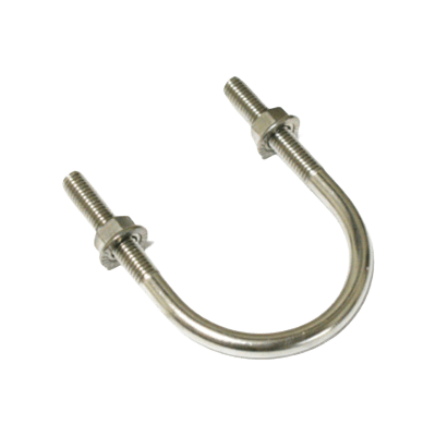 単管専用 U字ボルト (85mm) 28S-U-85 (ステンレス)-株式会社ジョイント工業