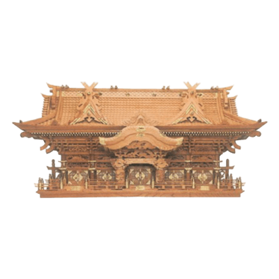 欅神殿 欅五社堂 (入母屋) 小屋根付き-合同会社ジェーシー