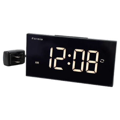 電波デジタル置時計 HT-026BK-Y-保土ヶ谷電子販売株式会社