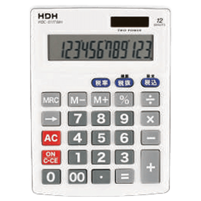 スタンダード電卓 HDC-011T-保土ヶ谷電子販売株式会社