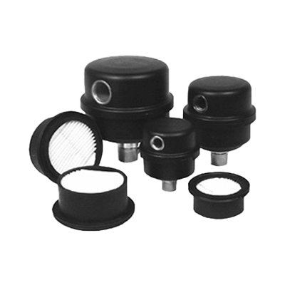 小型コンパクトフィルタサイレンサ HockeyPuckエレメント FSシリーズ 1/4”～1” BSPT FS-05-025-ソルバーグ・インターナショナル・ジャパン株式会社