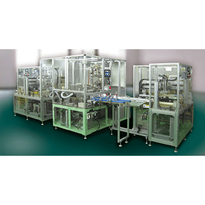 1次電池チューブ組み立て機 LSW-2100型-ケミコン東日本株式会社