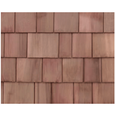 木質外装材 サイディング 米杉 (ウエスタンレッドシダー) ウッドシングル-上野住宅建材株式会社