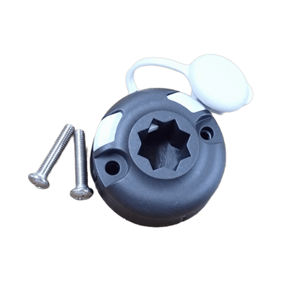 カヤック部品類 星型マウント・ラウンド (ネジ付き)-有限会社サウスウインド