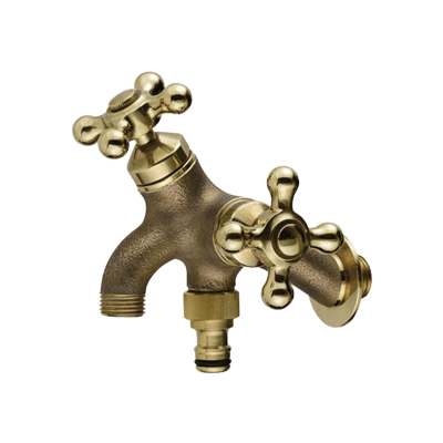 MIZSEI T14型二口横水栓 鋳肌-株式会社竹藤商店