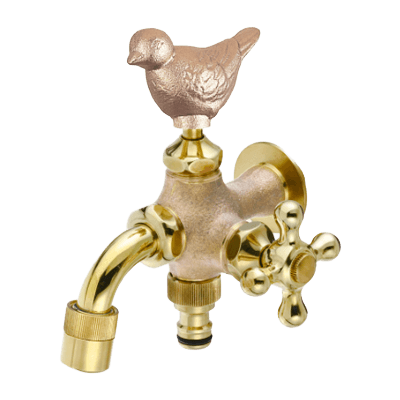 MIZSEI 二口万能胴長水栓 スズメ-株式会社竹藤商店