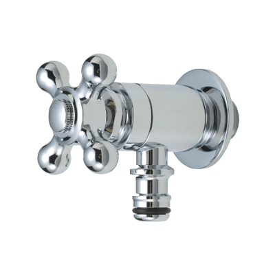 MIZSEI ホース接続水栓 メッキ-株式会社竹藤商店