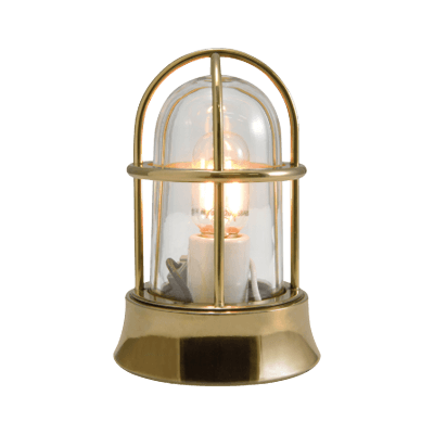 ゴーリキアイランド ガーデンライト ミニ 真鍮クリアー-株式会社竹藤商店