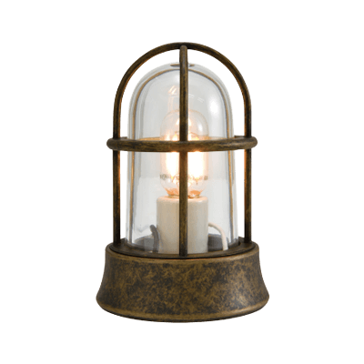 ゴーリキアイランド ガーデンライト ミニ 真鍮古色-株式会社竹藤商店